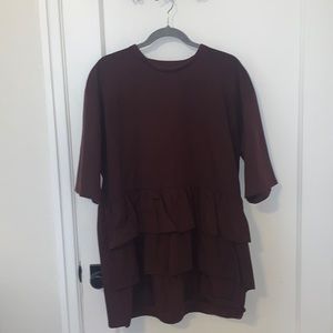 Zara peplum dress